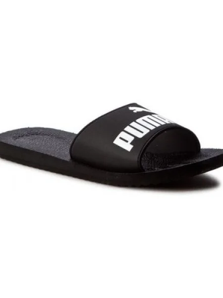 PUMA Purecat fekete/fehér flip-flopok. Méret: 39 EU fekete