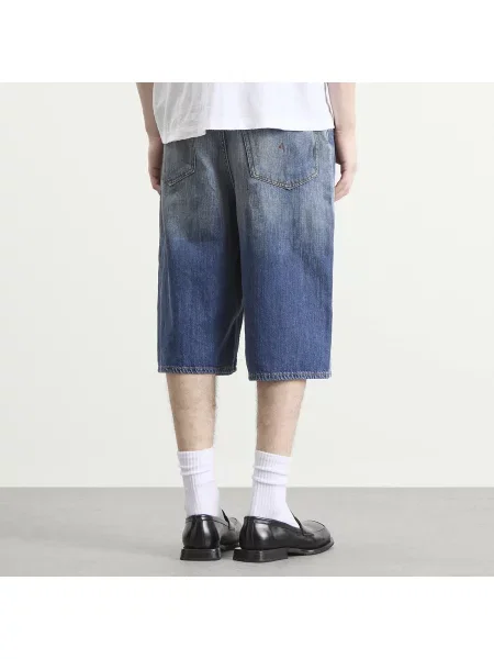 Szorty jeansowe Acne Studios niebieskie