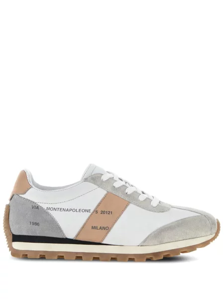 Sneakerși Hogan din piele alb