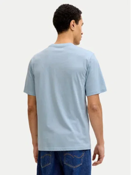 Jack & Jones Marškinėliai Jjrain Tee Ss Crew Neck Žydra