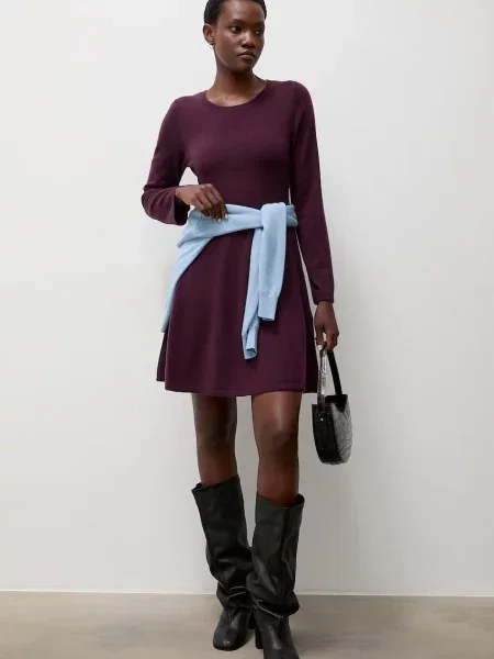 Answear.LAB rochie tricotată din lână