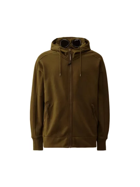 Bluza rozpinana C.p. Company brązowa