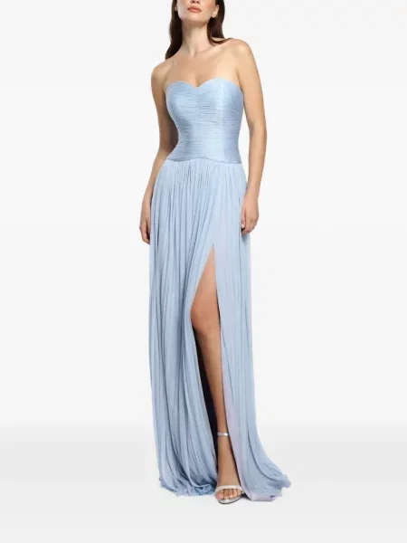Rochie maxi Cristallini albastru