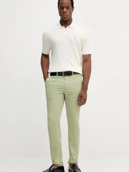 Tricou polo Tommy Hilfiger bej