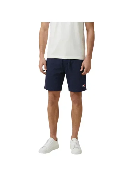 Tommy Jeans Kalhoty tmavě modrá