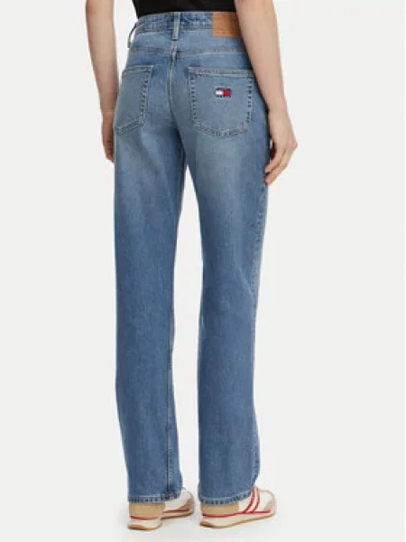 Tommy Jeans Farmer Sophie Straight Fit kék