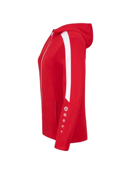 Bluza dresowa z kapturem Jako Power czerwona