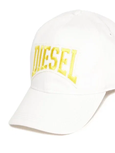Czapka z daszkiem dziecięca Diesel biała