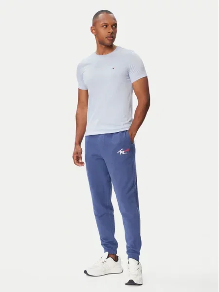Tommy Jeans Kelnės tamsiai mėlyna