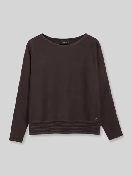 Sweter o kroju relaxed fit z mieszanki S.oliver Black Label