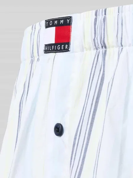 Bokserki o kroju regular fit z czystej bawełny w zestaw 3 szt. Tommy Hilfiger czarne