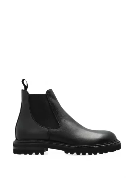 Botine chelsea Giorgio Armani din piele negru