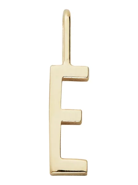 Позлатена сребърна висулка Design Letters