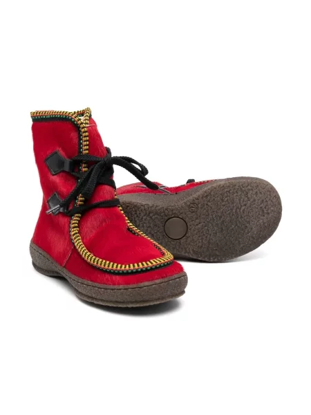 Buty do kostki dziecięce Pèpè czerwone