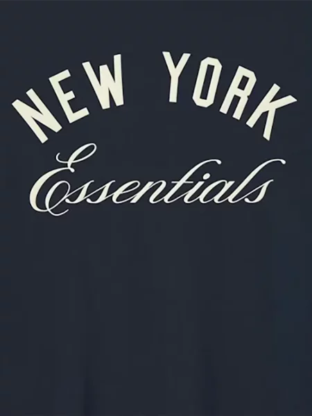 Μπλούζα Fear Of God Essentials με σχέδιο μπλε
