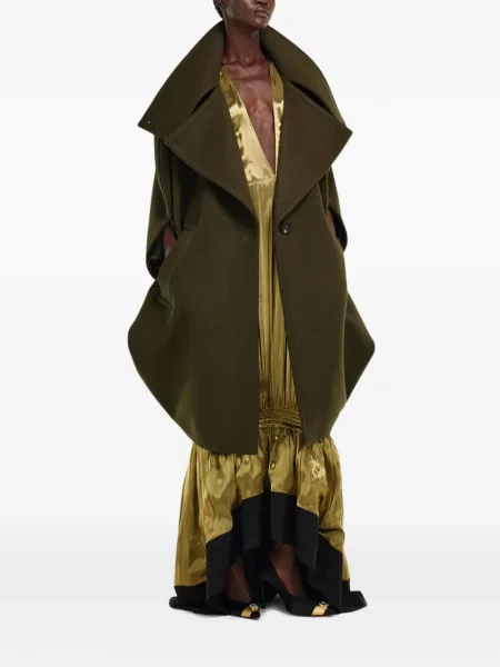 Palton Ferragamo verde