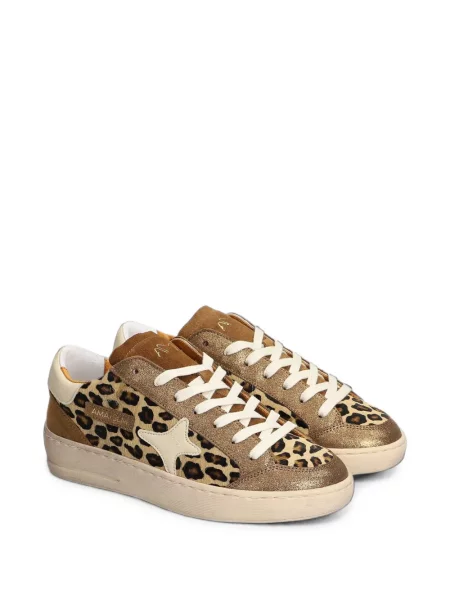 Leopárdmintás sneaker Ama Brand nyomtatás barna