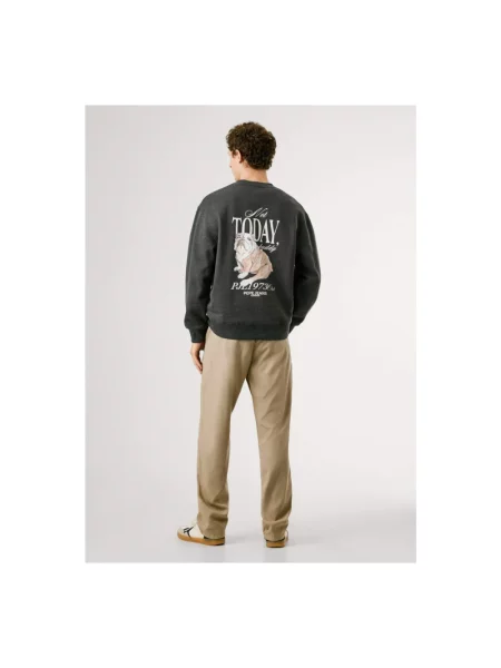 Bluza Pepe Jeans frotte szara