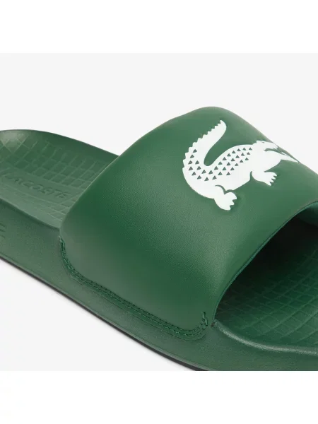 Шлепанцы Lacoste зеленые