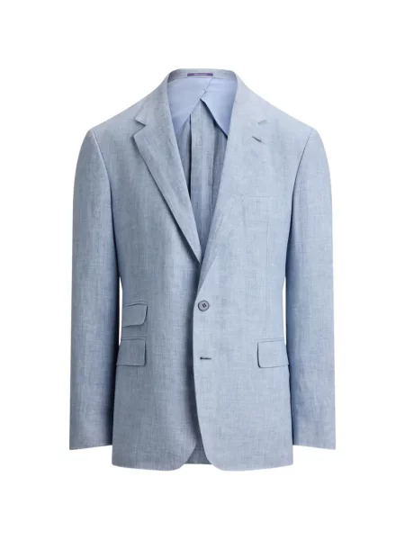Sacou Ralph Lauren Purple Label cu două rânduri de nasturi albastru