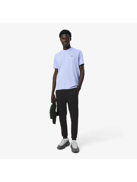 Lacoste Dopasowane Spodnie Dresowe Commuter Z Jerseyu czarne