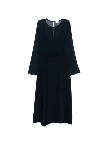 Rochie P.a.r.o.s.h. evazată de costum albastru