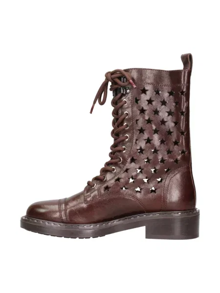 Buty do kostki Marc Ellis skórzane brązowe