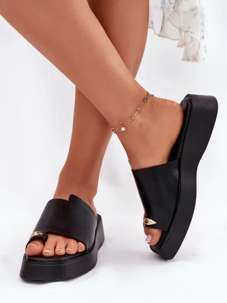 Copati Evento s platformo črna