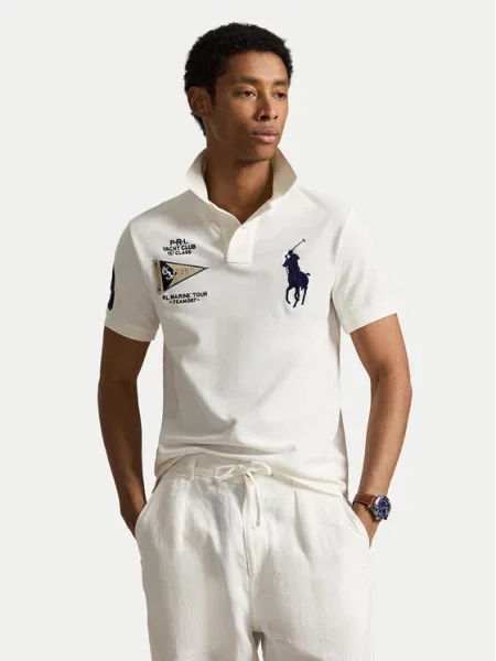 Polokošeľa Polo Ralph Lauren biela