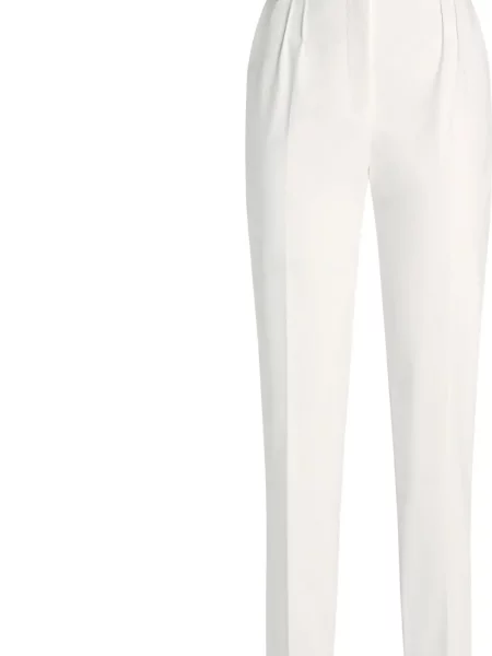Pantaloni Genny alb