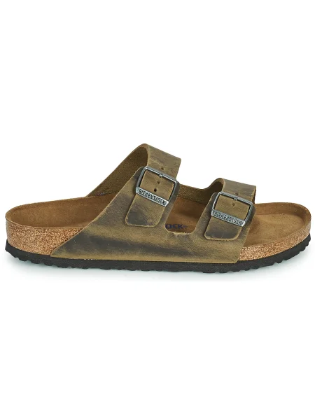 Papucs BIRKENSTOCK Arizona SFB LEOI Regular faded khaki Arizona SFB LEOI Regular zöld