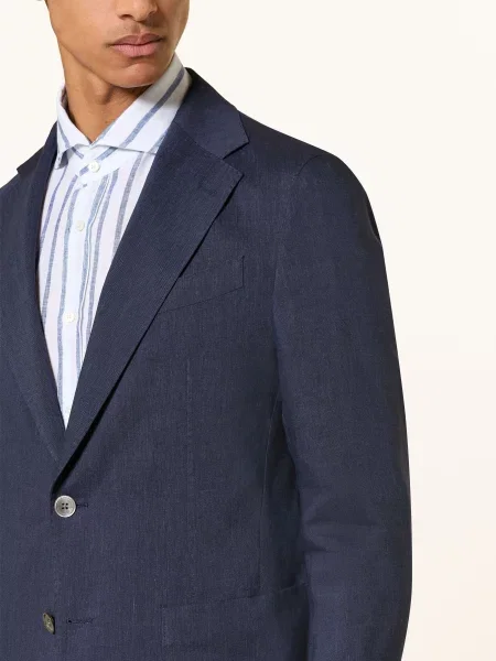 Windsor. Sako Giorno Extra Slim Fit S Lnem navy