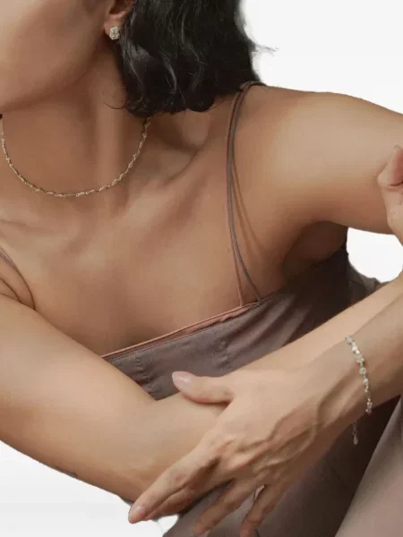 Σκουλαρίκια Loveness Lee ασημί