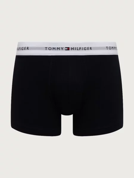 Tommy Hilfiger Obcisłe bokserki pakowane po 3 szt. Mężczyźni niebieski jednolity S granatowe