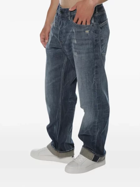 Džínsy s rovným strihom G-star Raw modrá