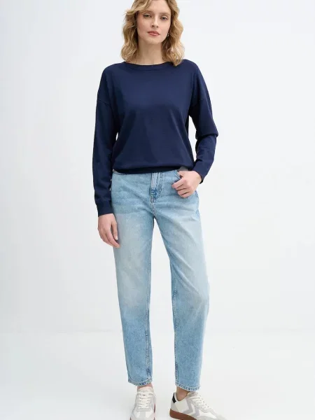 Светр Sisley легкий синій