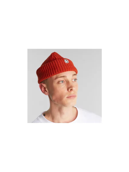 Dedicated Beanie Lofoten Burnt Orange Unisex Nakrycia głowy Dedicated Size: One size czerwony