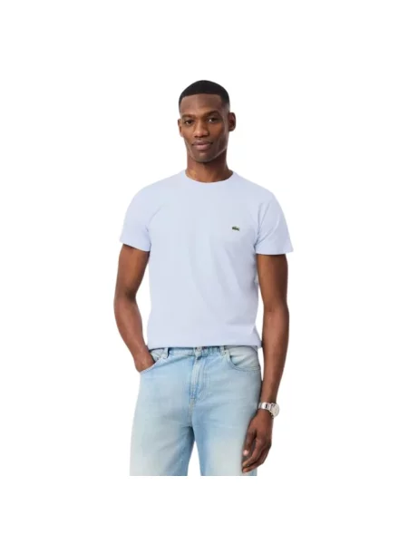 Lacoste T-Shirt Błękitny niebieska