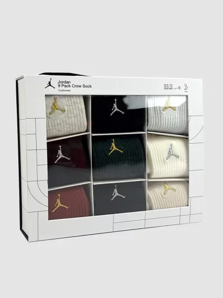 Jordan Holiday Crew Gift Box Набір шкарпеток Унісекс Мультиколор 