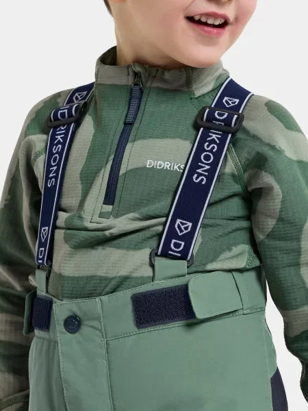 Didriksons sí gyerek nadrág IDRE KIDS PANTS 7 zöld