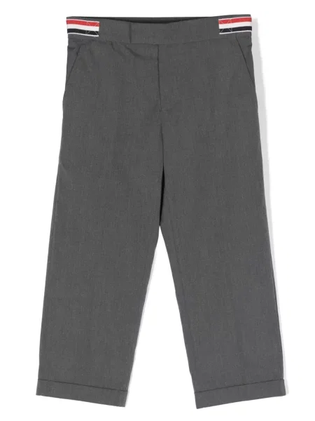 Spodnie dziecięce Thom Browne szare