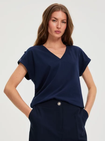 Tricou Marisse albastru