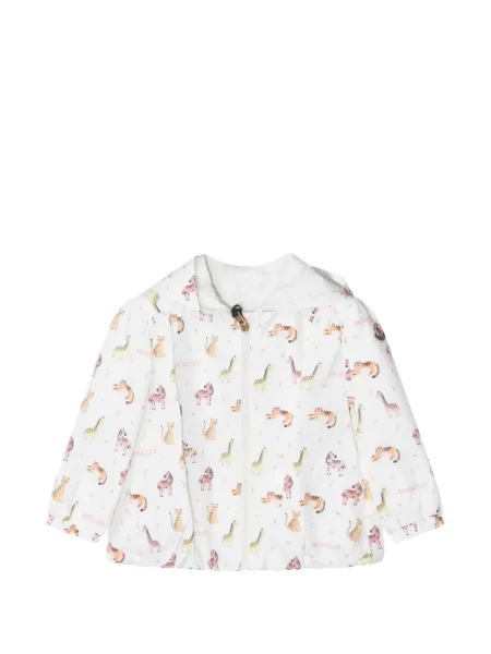 Kurtka dziecięca Moncler Enfant biała