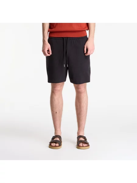 Pantaloni scurți Calvin Klein Jeans Hd Cotton Waffle Short Black XL negru