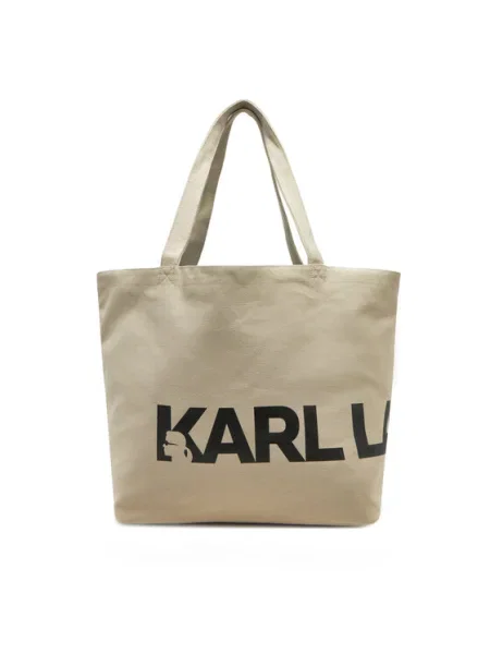 Чанта Karl Lagerfeld бежово