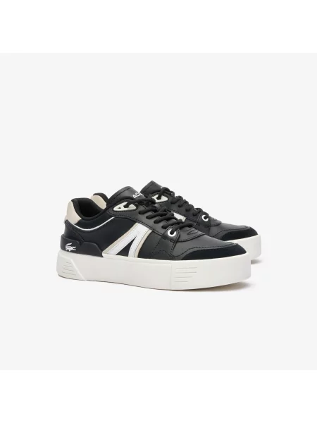 Lacoste Skórzane Buty Sportowe Evo czarne
