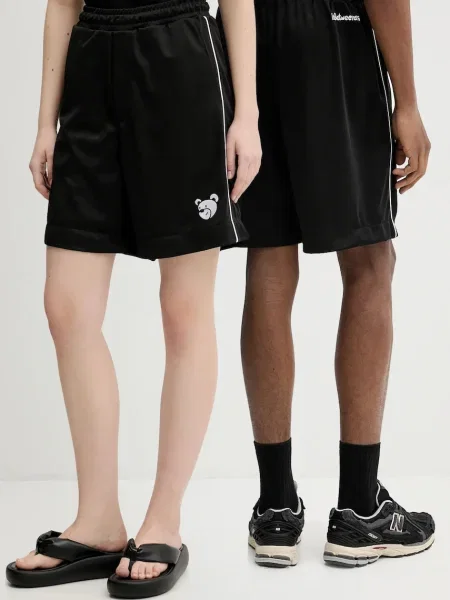 Къс панталон Inbetweeners с апликация черно