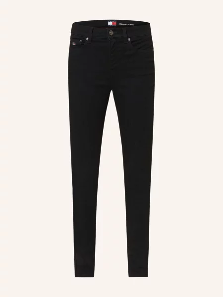 Tommy Jeans Jeansy Skinny Nora schwarz czarne