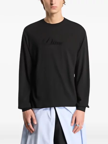 Lung tricou Dime negru