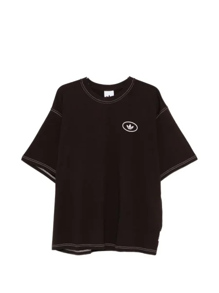 Tricou Adidas cu dungi lung maro